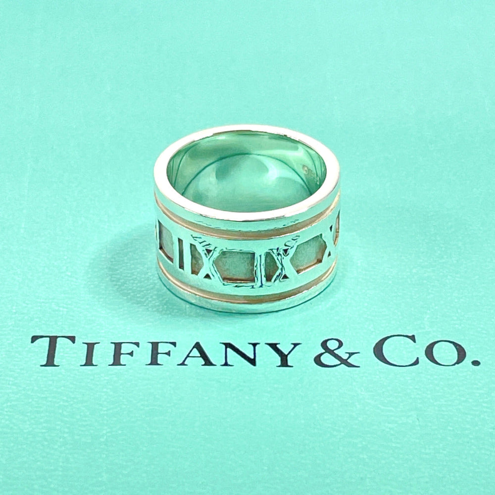 TIFFANY&Co. Ring Silver925 Silver Atlas Women Used Authentic