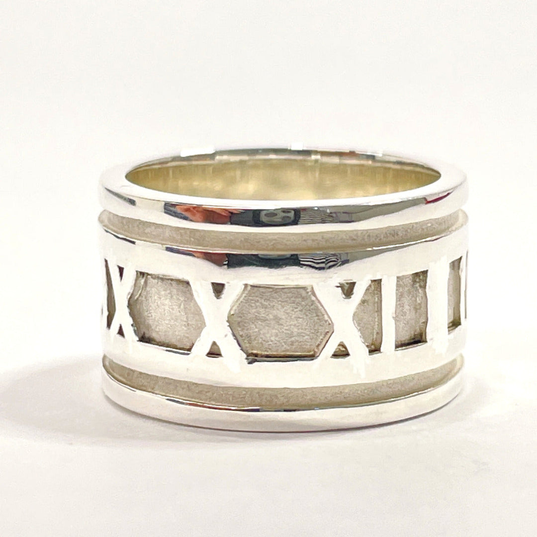 TIFFANY&Co. Ring Silver925 Silver Atlas Women Used Authentic