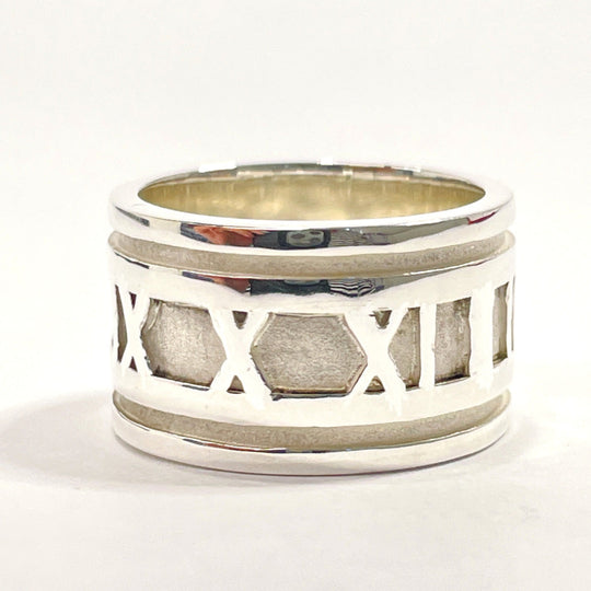 TIFFANY&Co. Ring Silver925 Silver Atlas Women Used Authentic