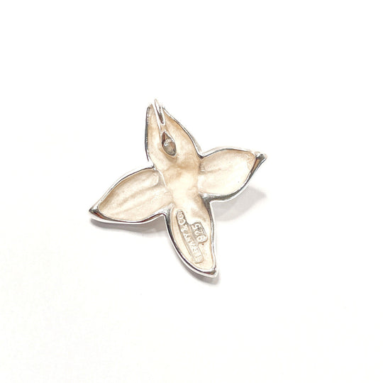 TIFFANY&Co. Pendant top Silver925 Silver poinsettia