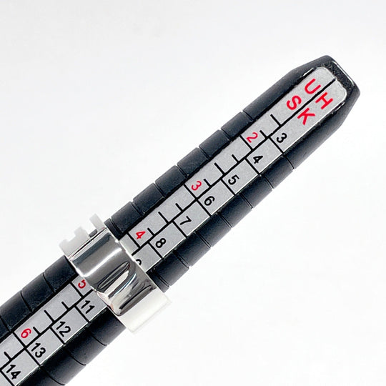 GUCCI Ring Silver925 Silver Branded Cutout G