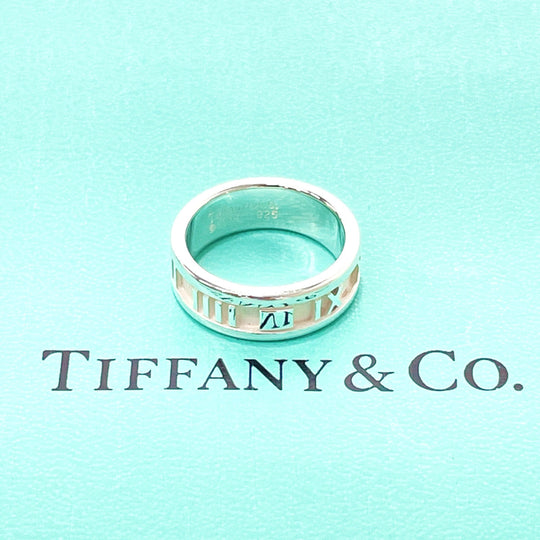 TIFFANY&Co. Ring Silver925 Silver Atlas