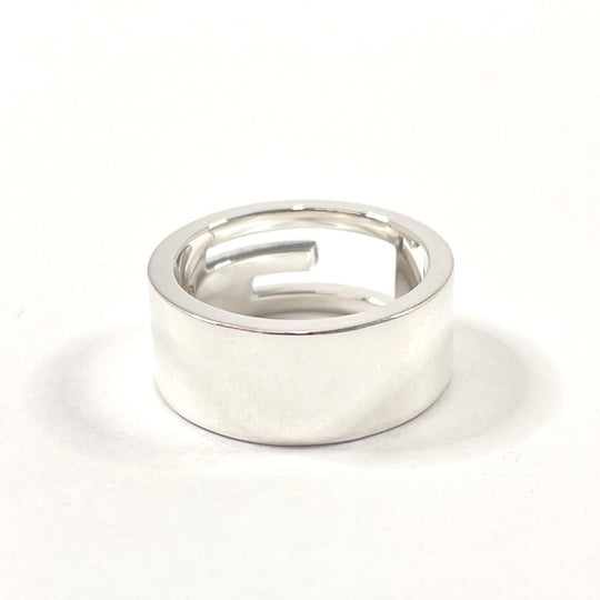 GUCCI Ring Silver925 Silver Branded Cutout G 10