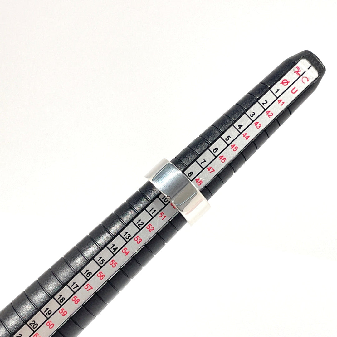 GUCCI Ring Silver925 Silver Branded Cutout G 10