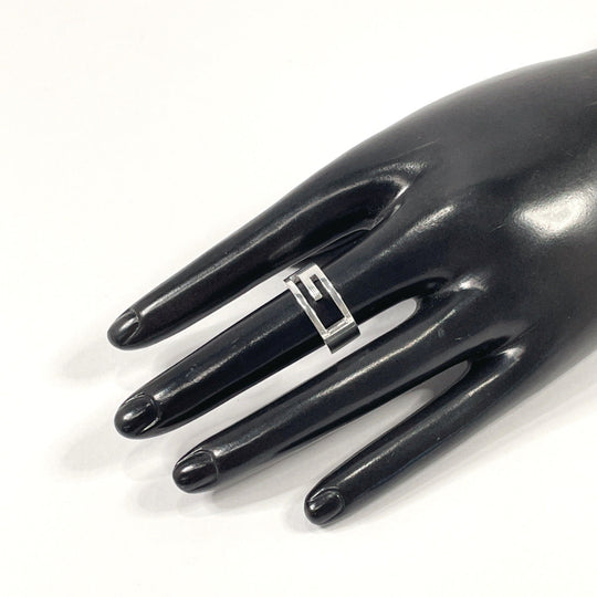 GUCCI Ring Silver925 Silver Branded Cutout G 10