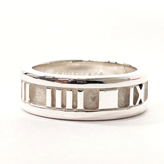 TIFFANY&Co. Ring Silver925 Silver Atlas Women Used Authentic