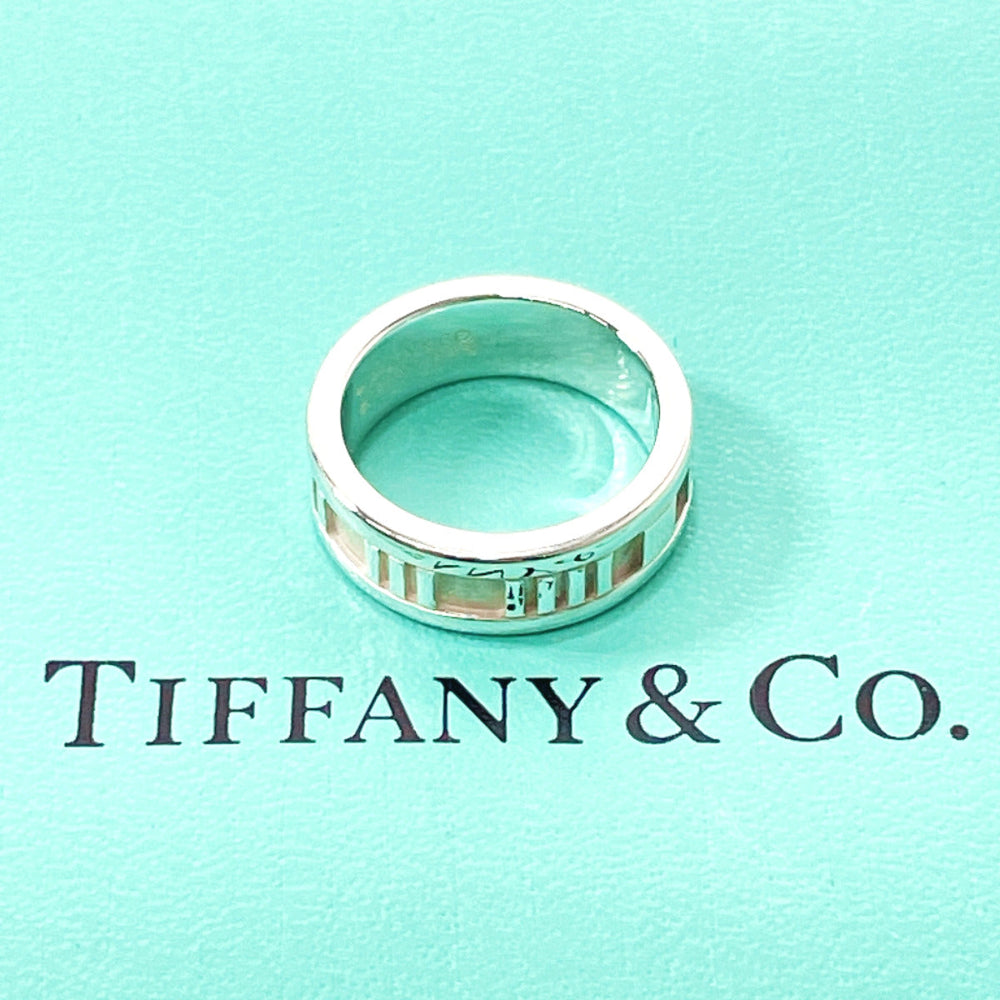 TIFFANY&Co. Ring Silver925 Silver Atlas Women Used Authentic