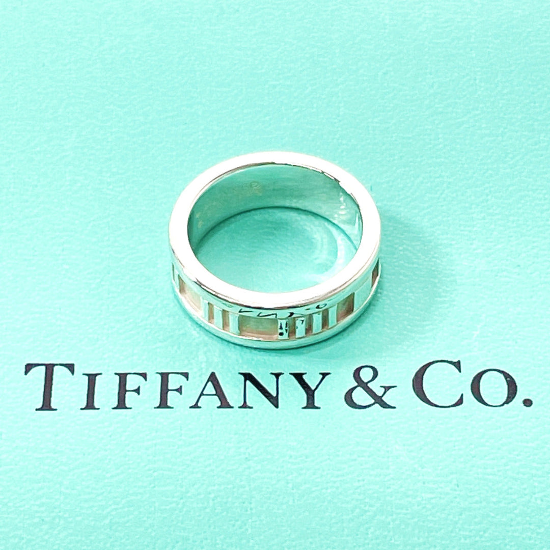 TIFFANY&Co. Ring Silver925 Silver Atlas Women Used Authentic