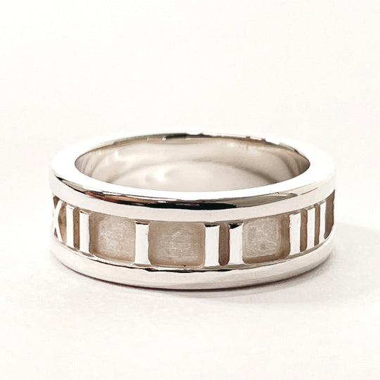 TIFFANY&Co. Ring Silver925 Silver Atlas Women Used Authentic
