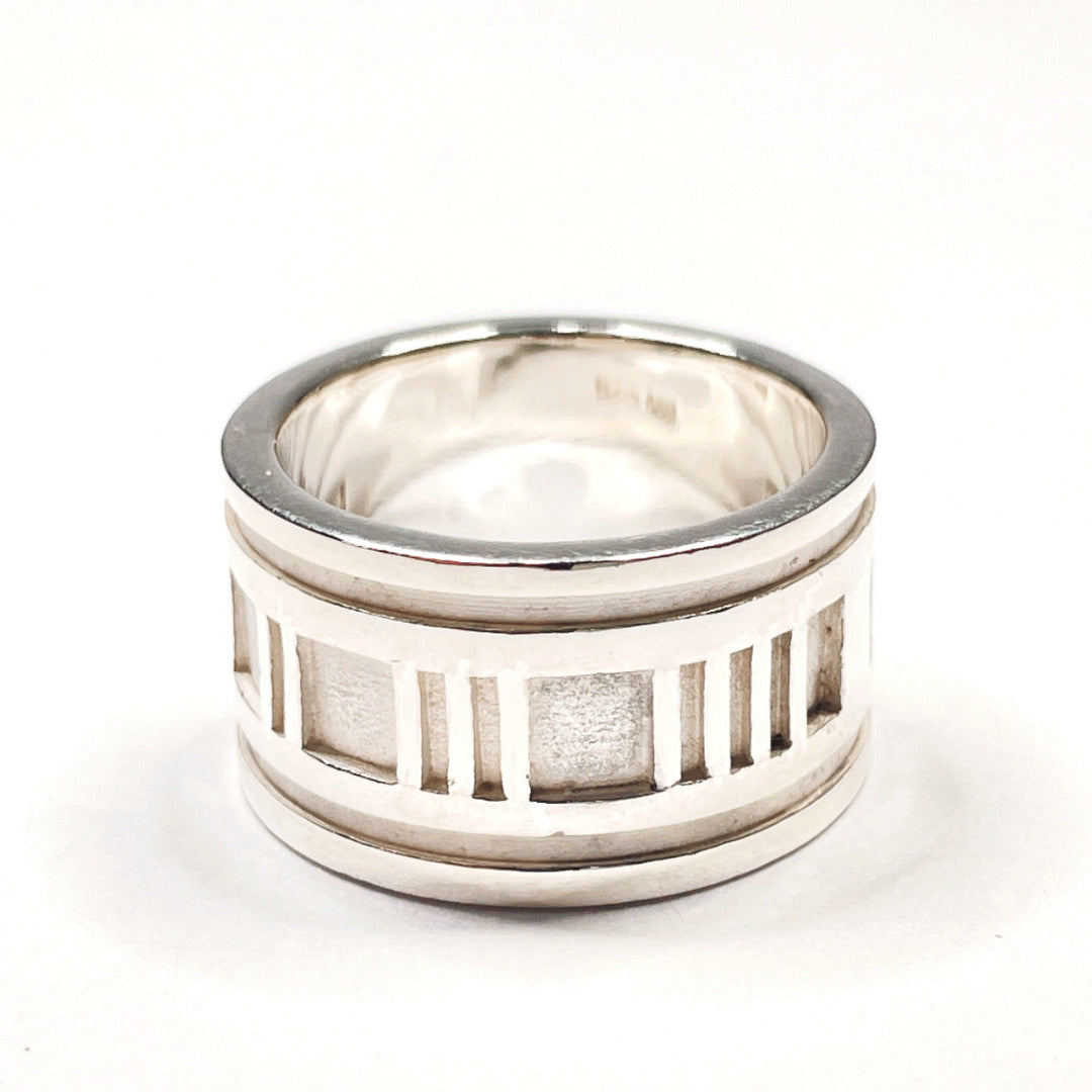 TIFFANY&Co. Ring Silver925 Silver Atlas Women Used Authentic