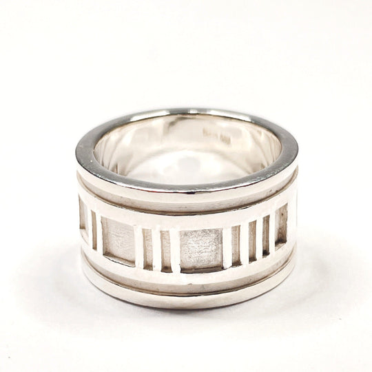 TIFFANY&Co. Ring Silver925 Silver Atlas Women Used Authentic