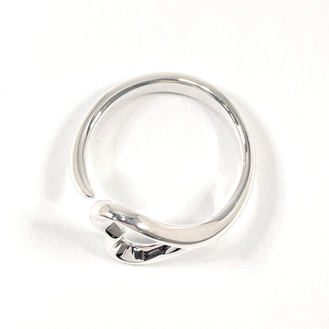 TIFFANY&Co. Ring Silver925 Silver El Saperetti Open heart Women Used Authentic