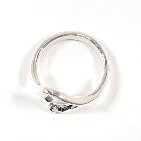 TIFFANY&Co. Ring Silver925 Silver El Saperetti Open heart Women Used Authentic