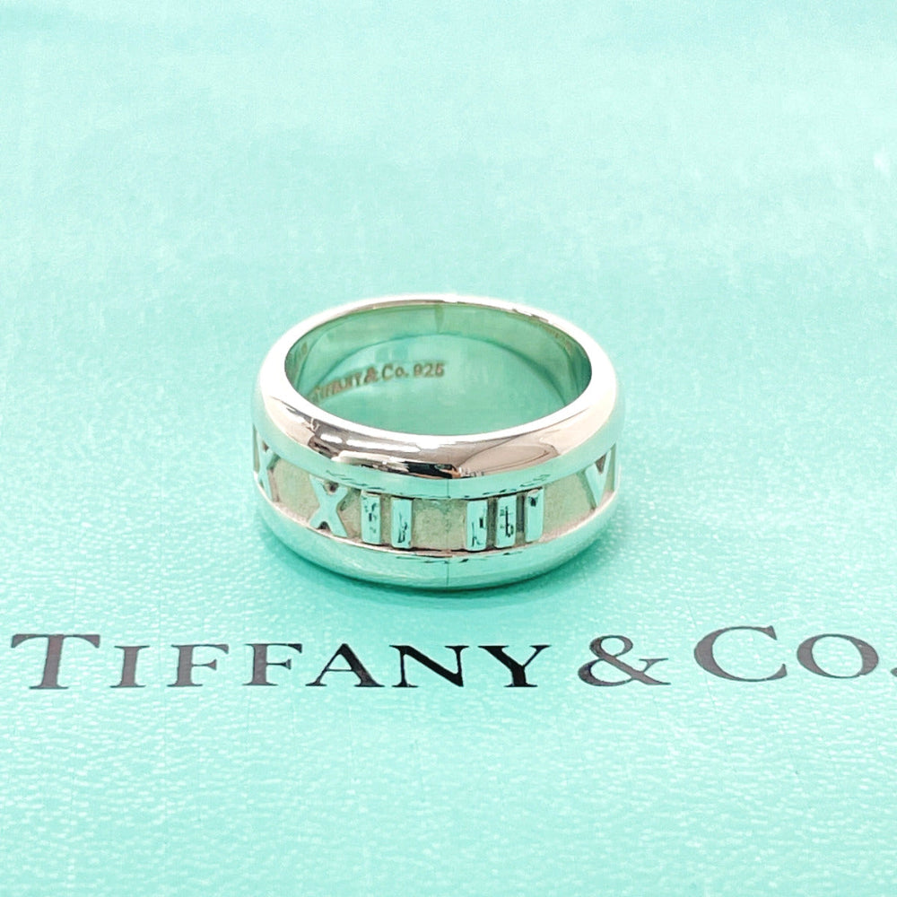 TIFFANY&Co. Ring Silver925 Silver Atlas Women Used Authentic