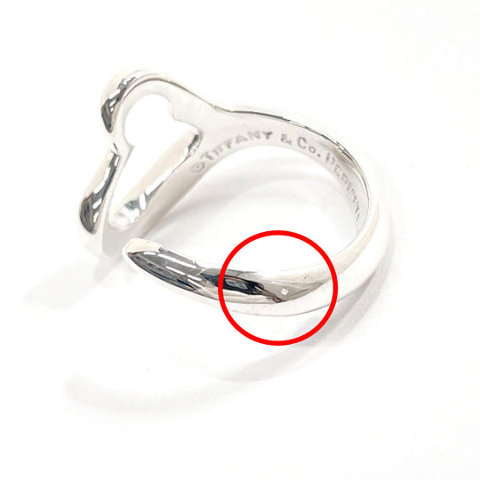 TIFFANY&Co. Ring Silver925 Silver El Saperetti Open heart