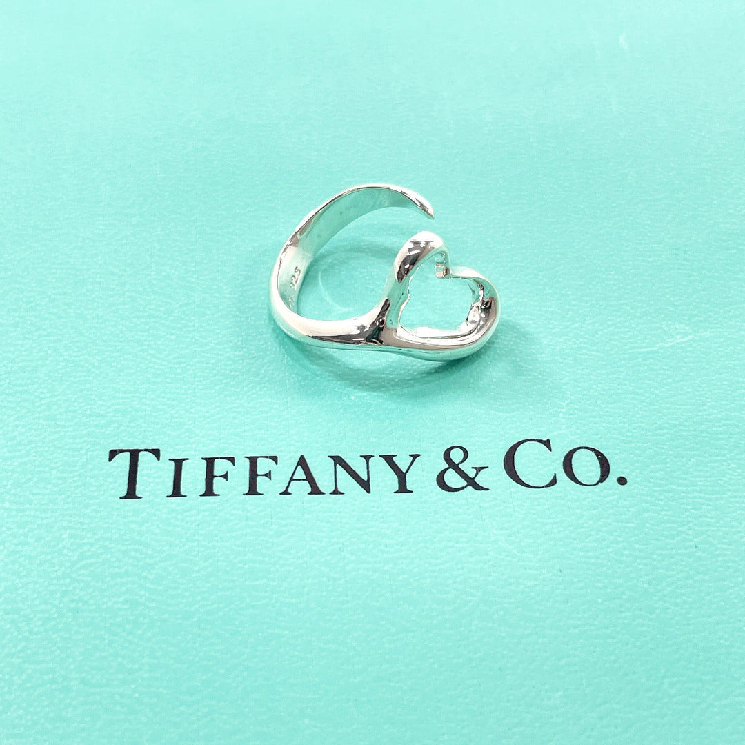 TIFFANY&Co. Ring Silver925 Silver El Saperetti Open heart