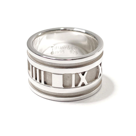 TIFFANY&Co. Ring Silver925 Silver Atlas Women Used Authentic
