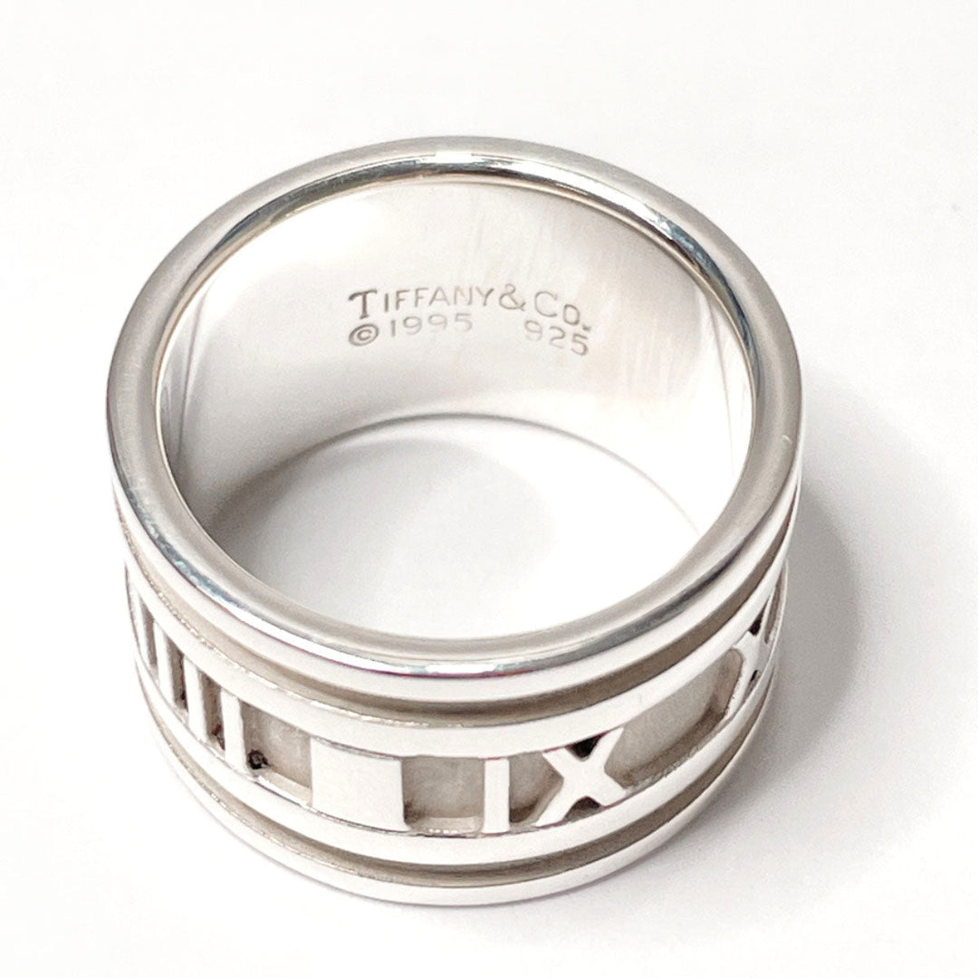TIFFANY&Co. Ring Silver925 Silver Atlas Women Used Authentic