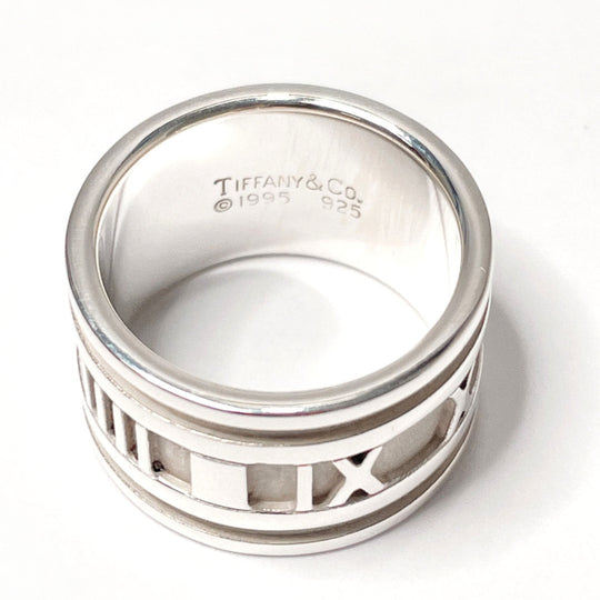 TIFFANY&Co. Ring Silver925 Silver Atlas Women Used Authentic