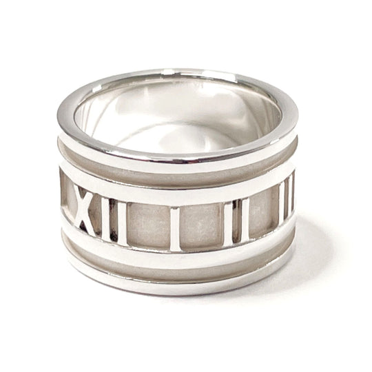 TIFFANY&Co. Ring Silver925 Silver Atlas Women Used Authentic