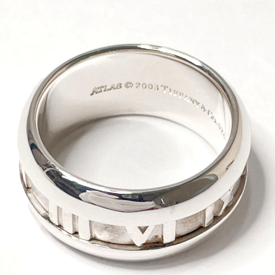 TIFFANY&Co. Ring Silver925 Silver Atlas Women Used Authentic