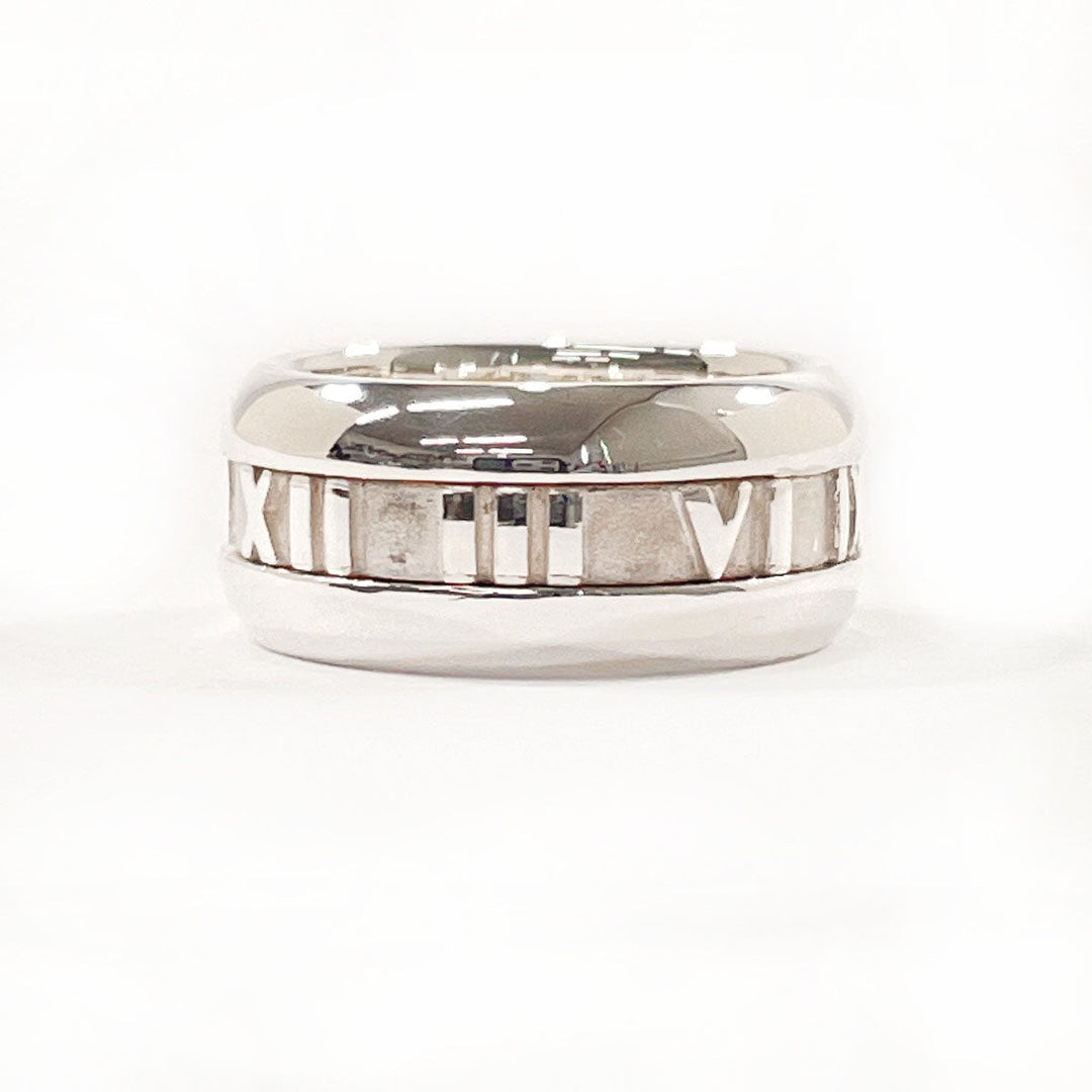 TIFFANY&Co. Ring Silver925 Silver Atlas Women Used Authentic