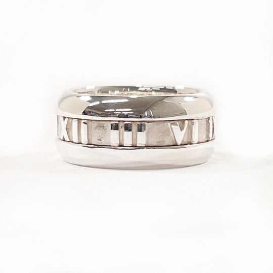 TIFFANY&Co. Ring Silver925 Silver Atlas Women Used Authentic