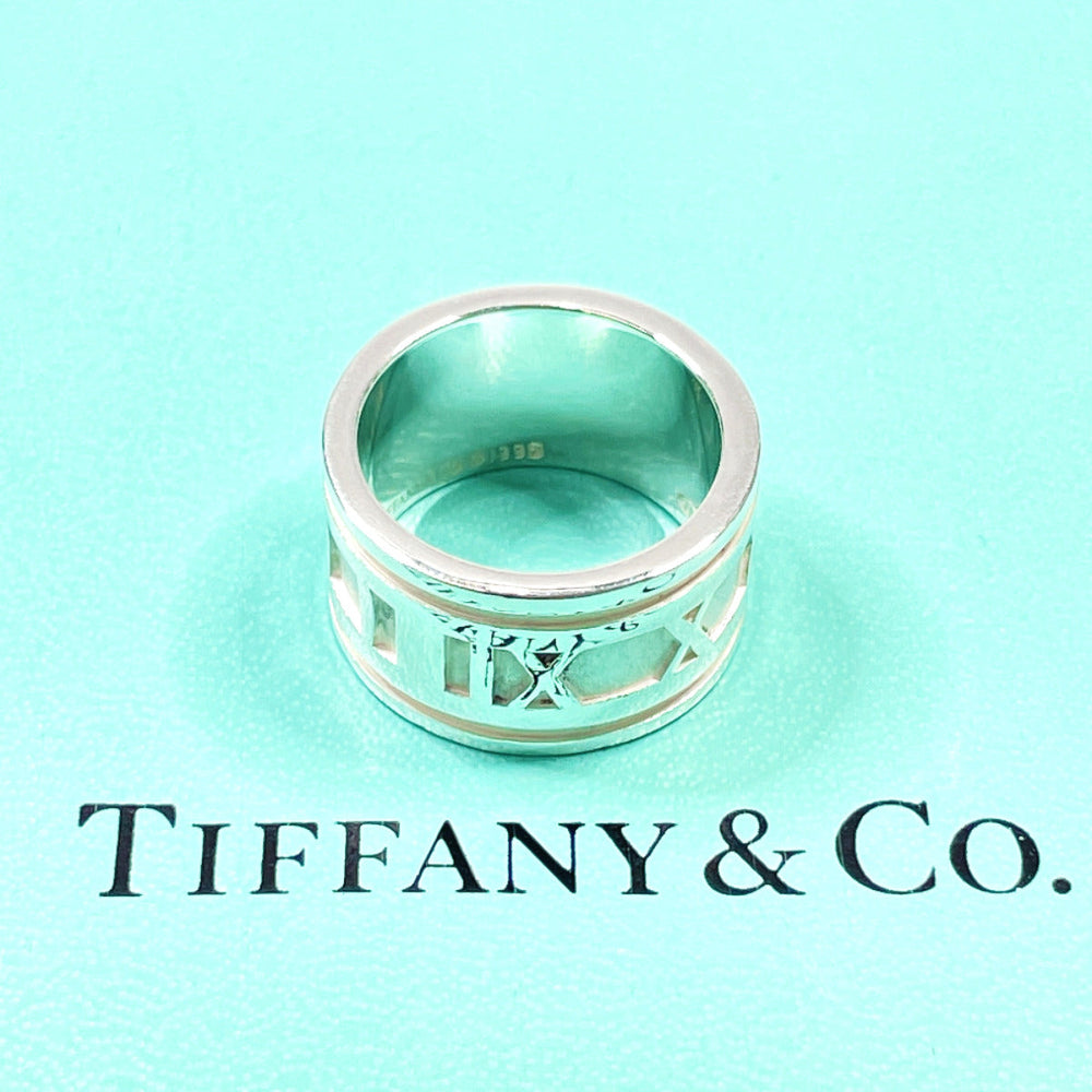 TIFFANY&Co. Ring Silver925 Silver Atlas Women Used Authentic