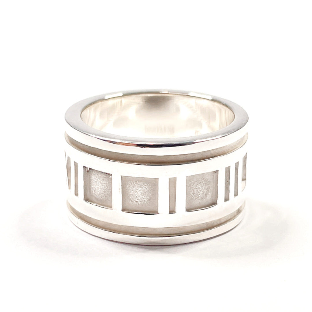 TIFFANY&Co. Ring Silver925 Silver Atlas Women Used Authentic