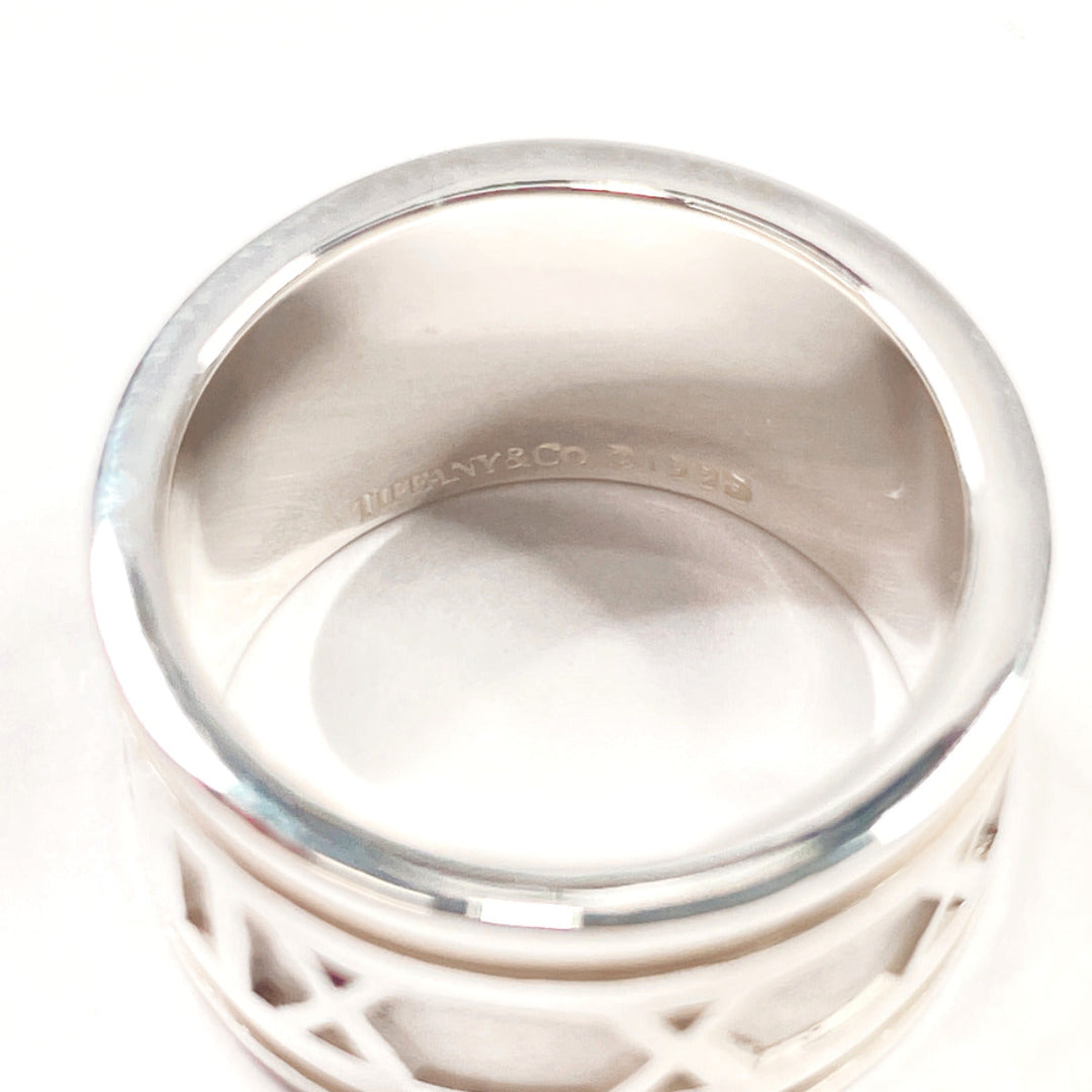 TIFFANY&Co. Ring Silver925 Silver Atlas Women Used Authentic