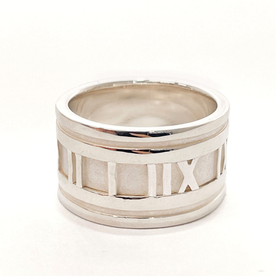 TIFFANY&Co. Ring Silver925 Silver Atlas Women Used Authentic