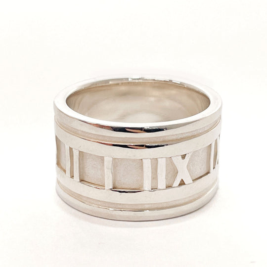 TIFFANY&Co. Ring Silver925 Silver Atlas Women Used Authentic