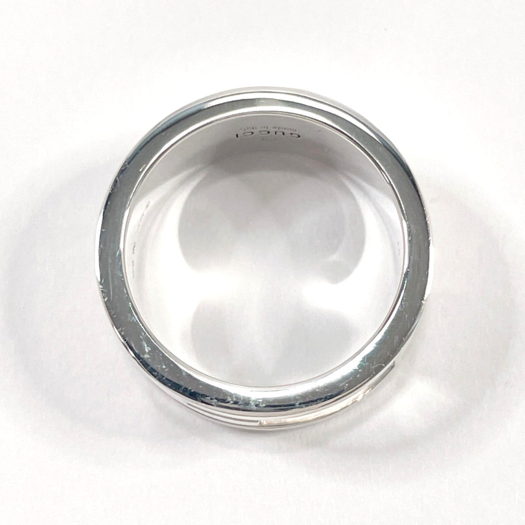 GUCCI Ring Silver925 Silver Branded Cutout G 10