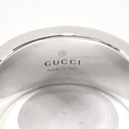 GUCCI Ring Silver925 Silver Branded Cutout G 10