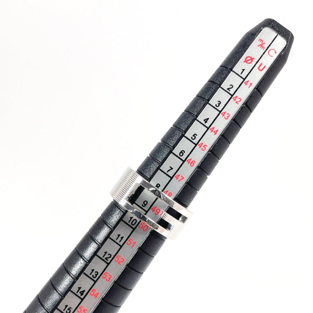 GUCCI Ring Silver925 Silver Branded Cutout G 10