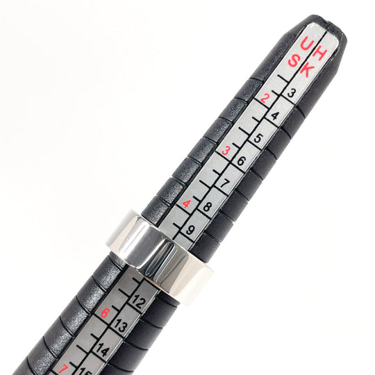 GUCCI Ring Silver925 Silver Branded Cutout G 10