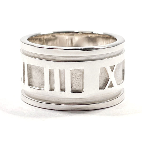 TIFFANY&Co. Ring Silver925 Silver Atlas Women Used Authentic