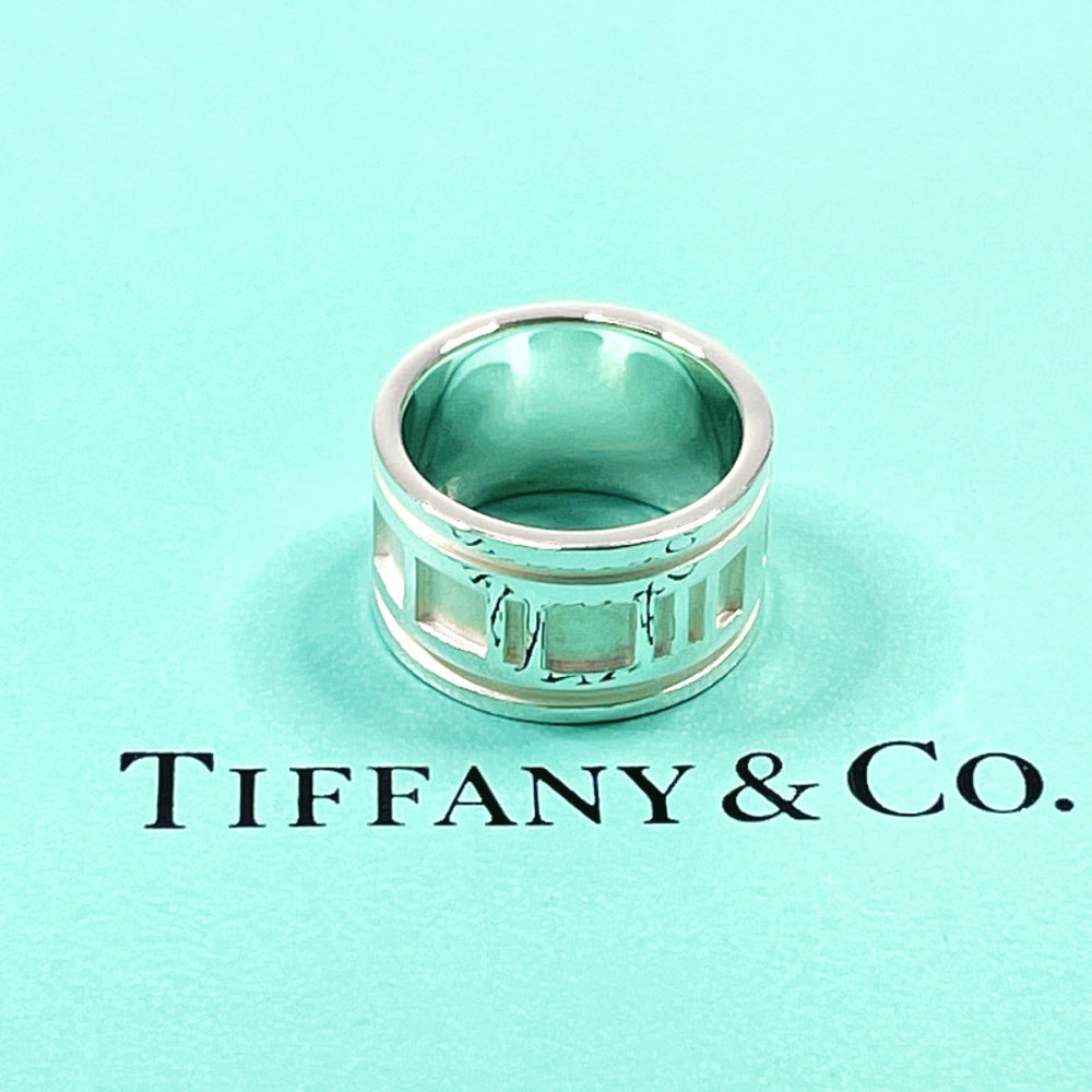 TIFFANY&Co. Ring Silver925 Silver Atlas Women Used Authentic