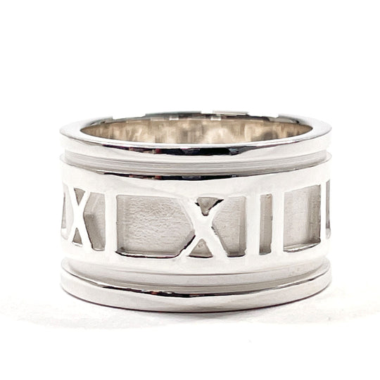 TIFFANY&Co. Ring Silver925 Silver Atlas Women Used Authentic