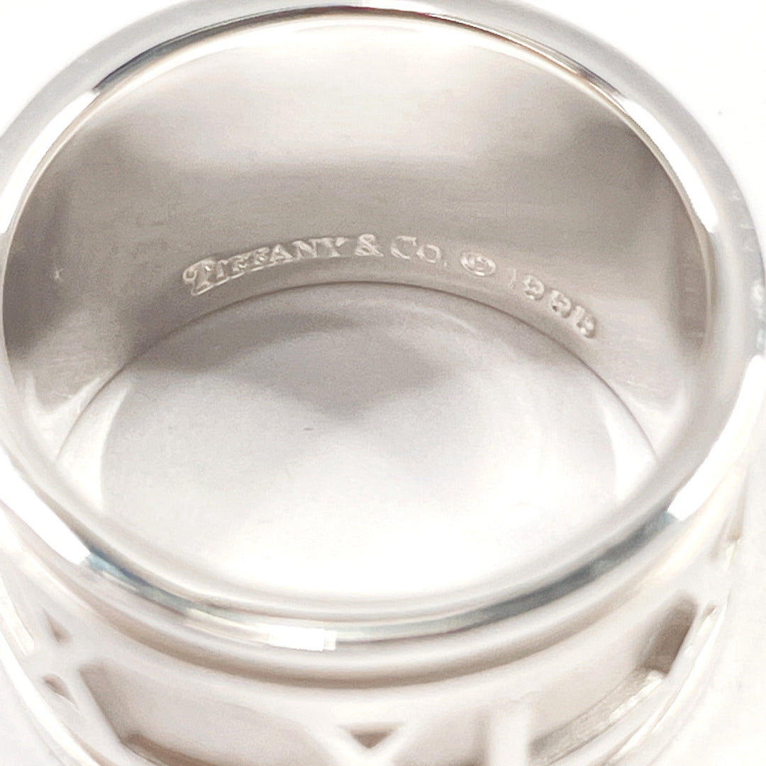 TIFFANY&Co. Ring Silver925 Silver Atlas Women Used Authentic