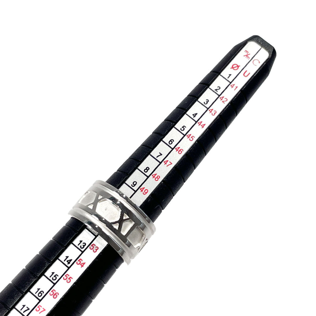 TIFFANY&Co. Ring Silver925 Silver Atlas Women Used Authentic