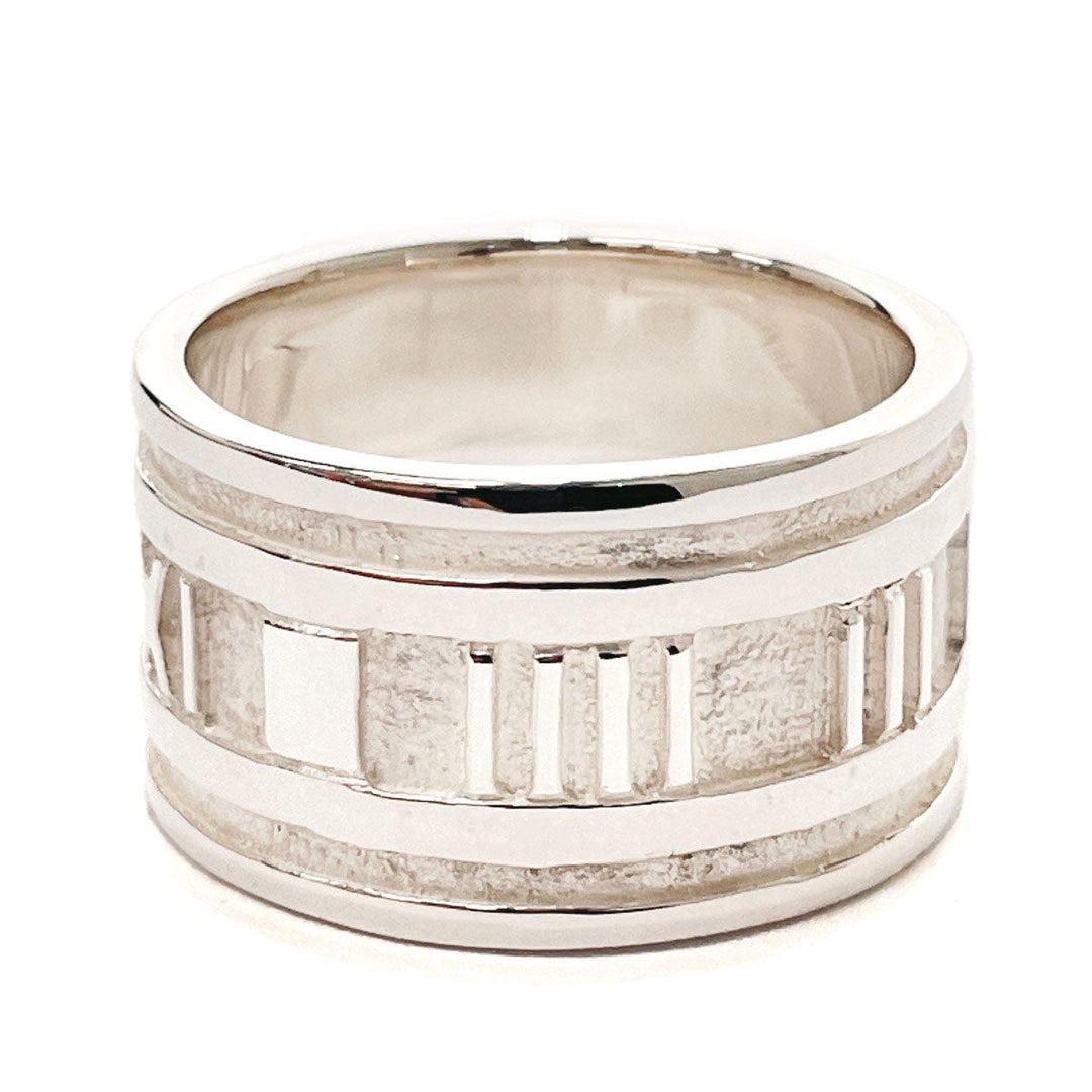 TIFFANY&Co. Ring Silver925 Silver Atlas Women Used Authentic