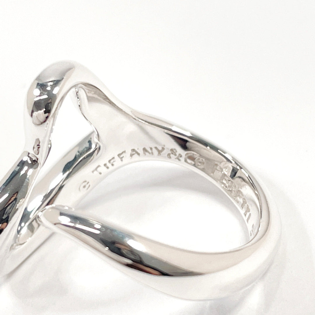TIFFANY&Co. Ring Silver925 Silver El Saperetti Open heart