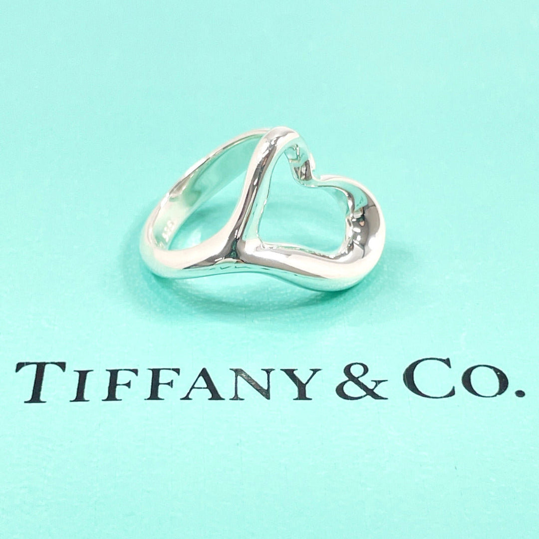 TIFFANY&Co. Ring Silver925 Silver El Saperetti Open heart
