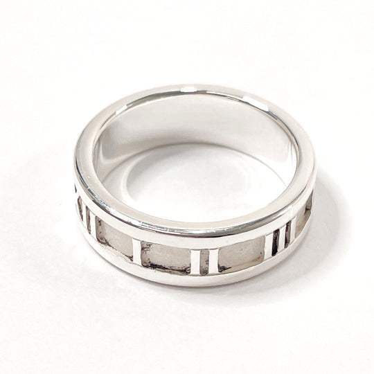 TIFFANY&Co. Ring Silver925 Silver Atlas Women Used Authentic
