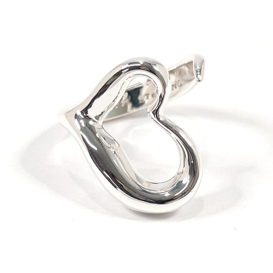 TIFFANY&Co. Ring Sterling Silver Silver El Saperetti Open heart