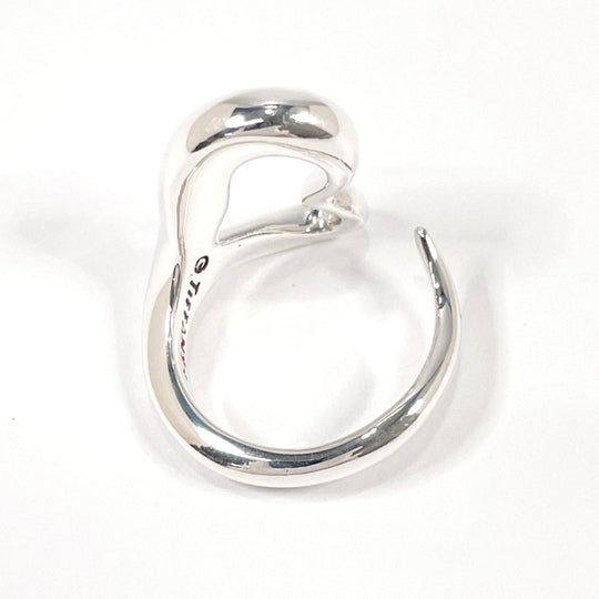 TIFFANY&Co. Ring Sterling Silver Silver El Saperetti Open heart