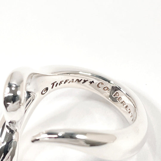 TIFFANY&Co. Ring Sterling Silver Silver El Saperetti Open heart