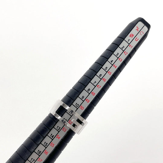 GUCCI Ring Silver925 Silver Branded Cutout G