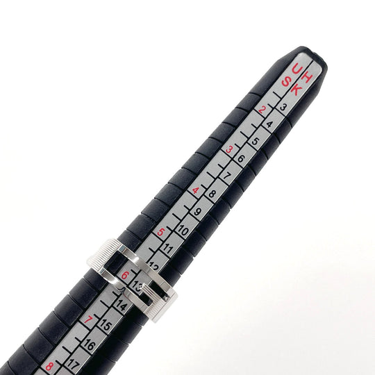 GUCCI Ring Silver925 Silver Branded Cutout G